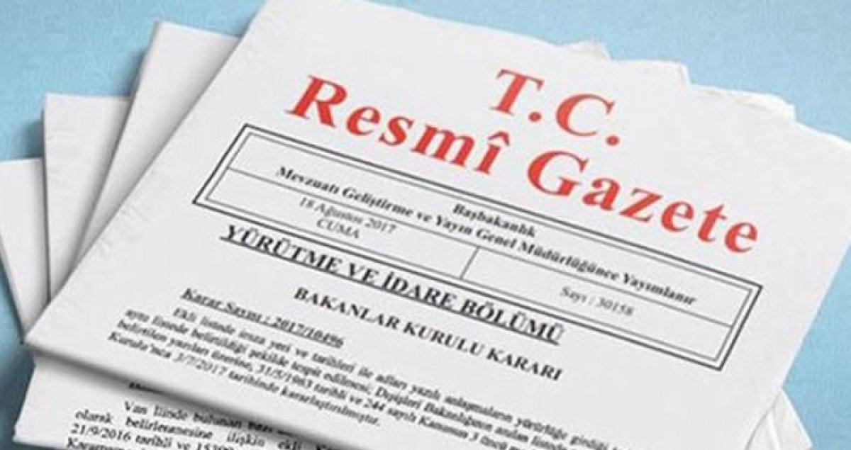 Resmi Gazete 30 Mayıs 2021 | Resmi Gazete bugünün kararları