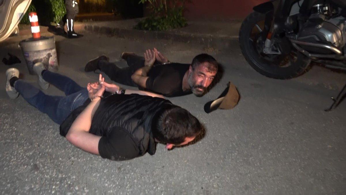 Bursa'da polisten kaçan 4 şüpheli yakalandı