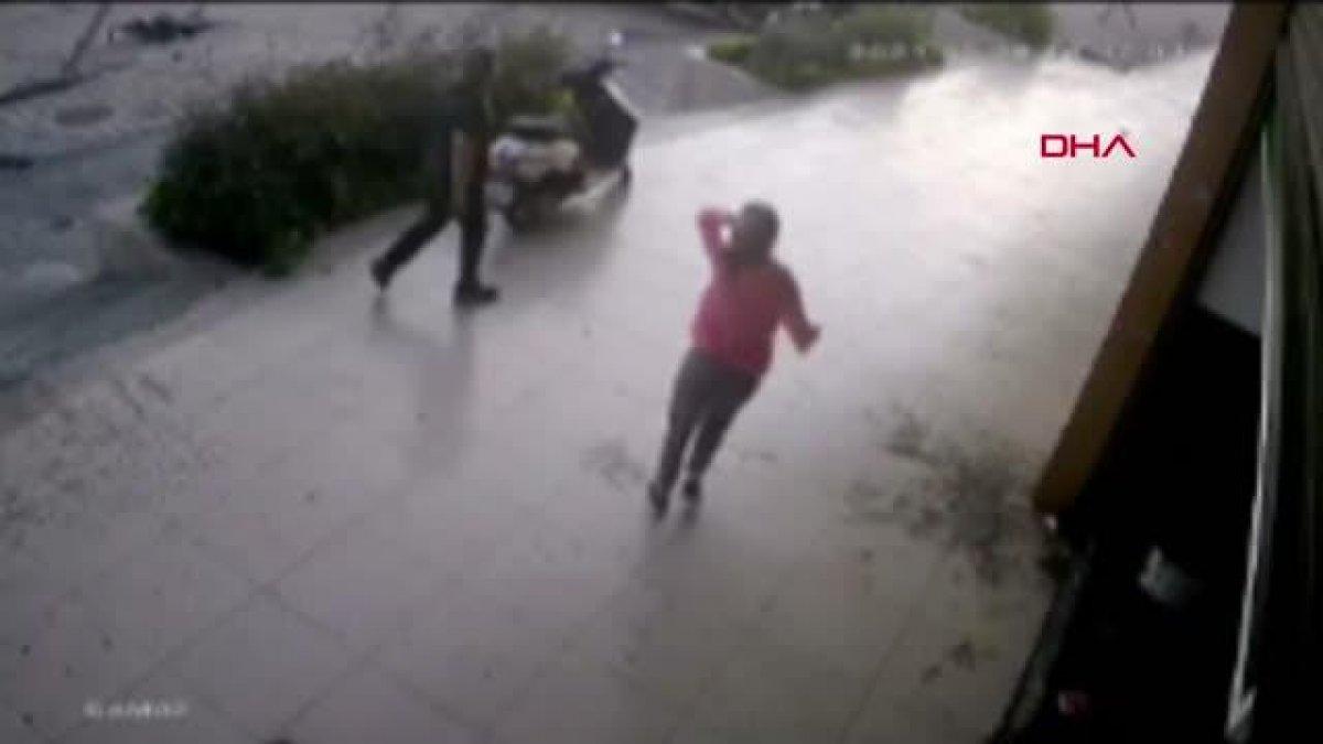 Avcılar'da polis uygulamasından kaçan sürücü kaza yaptı