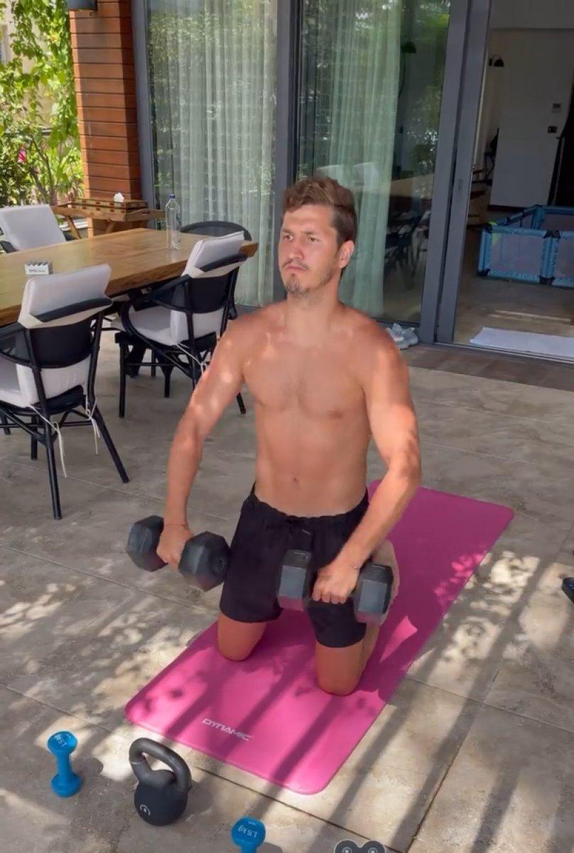 Salih Uçan'ın yeni sezon hazırlığı