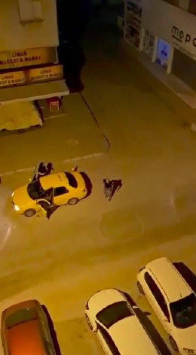 Antalya’da taksi şoförüne kurşun yağdırdı