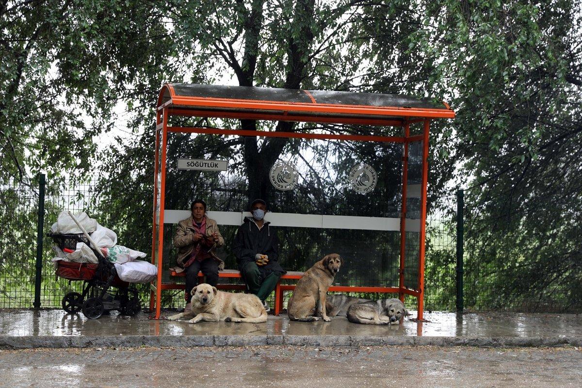 Edirne'de sağanak hayatı olumsuz etkiledi