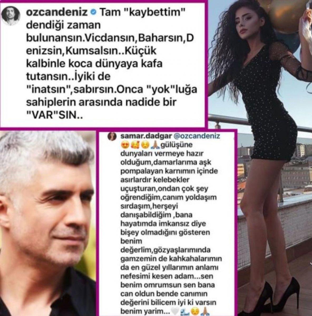 Özcan Deniz'in yeni sevgilisi