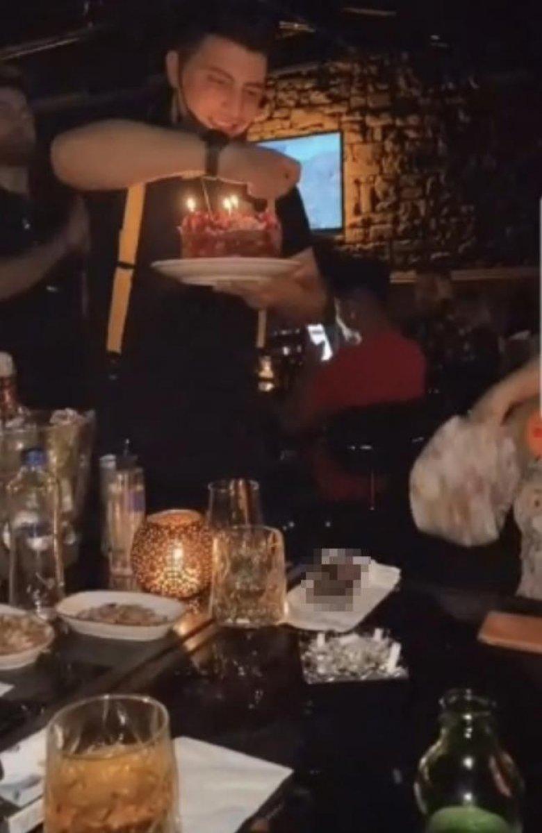 Harbiye'de kısıtlamaya rağmen doğum günü partisi düzenlendi