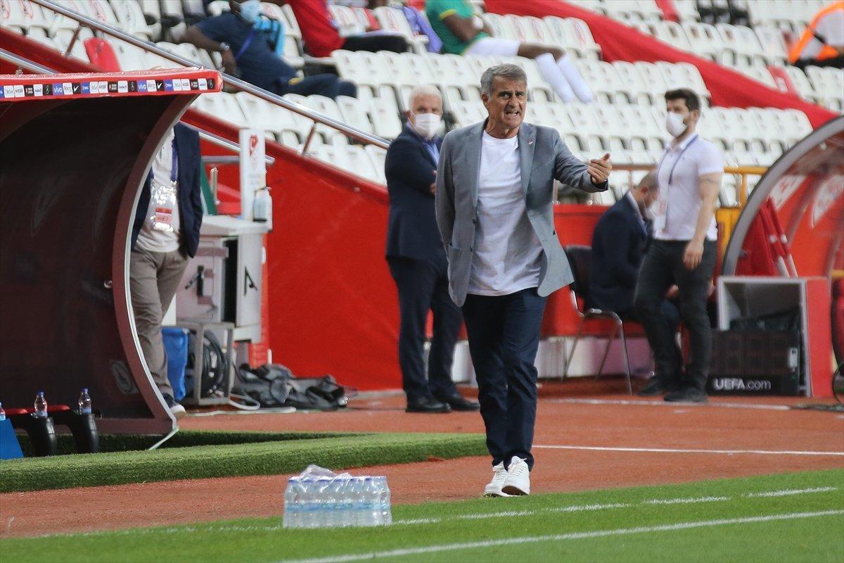 Şenol Güneş: Şu an istenilen seviyede değiliz