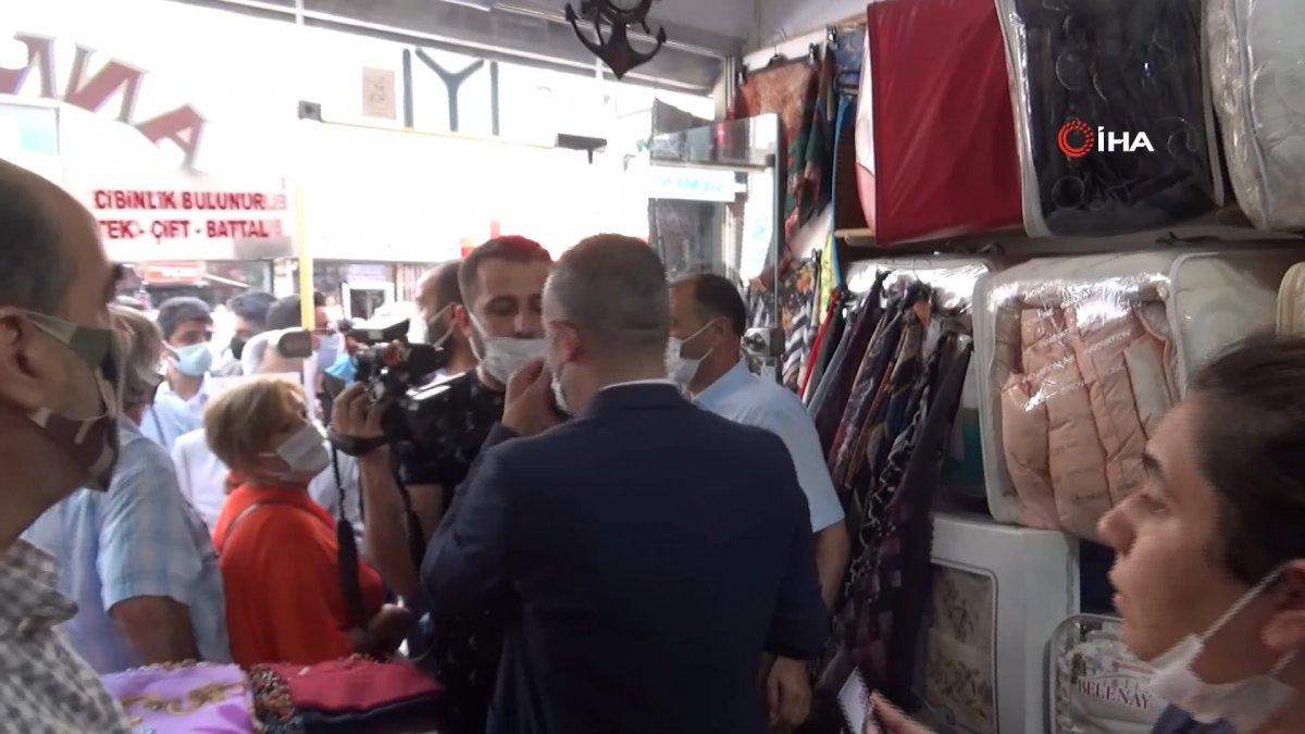 İyi Parti'liler ile muhabir arasında gerginlik