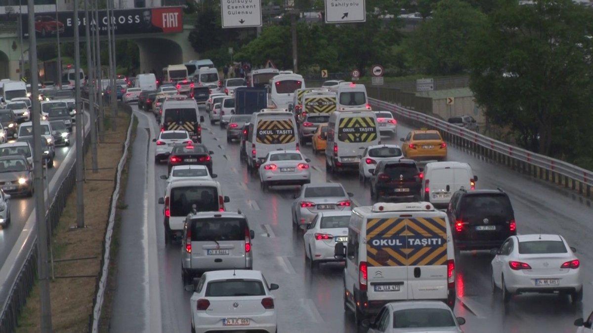 İstanbul'da trafik yoğunluğu: Yine aynı manzara