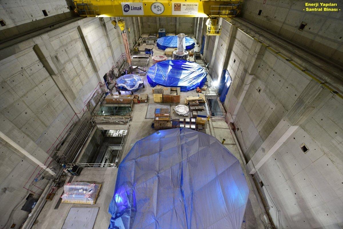 Yusufeli Barajı gövde inşaatı çalışmaları sona erdi