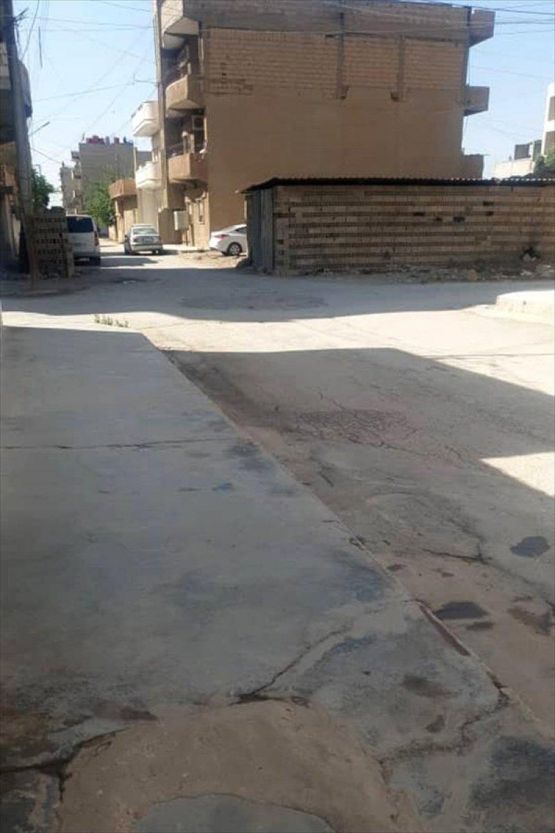 Teröristler Suriye-Türkiye sınır hattında tünel kazıyor