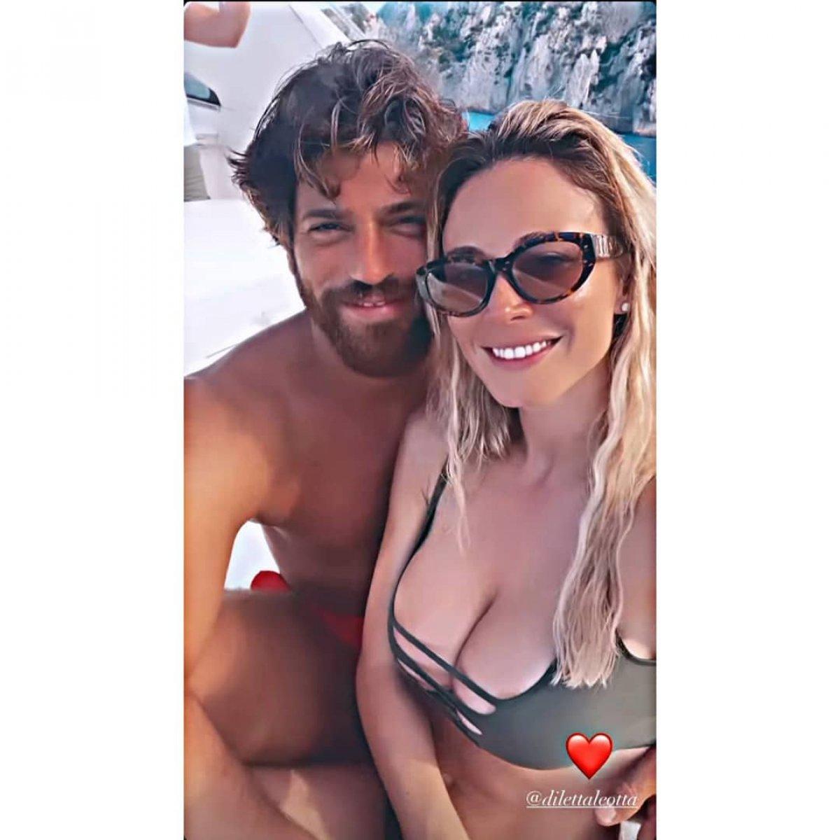 Can Yaman ve Diletta Leotta'dan tatil fotoğrafları