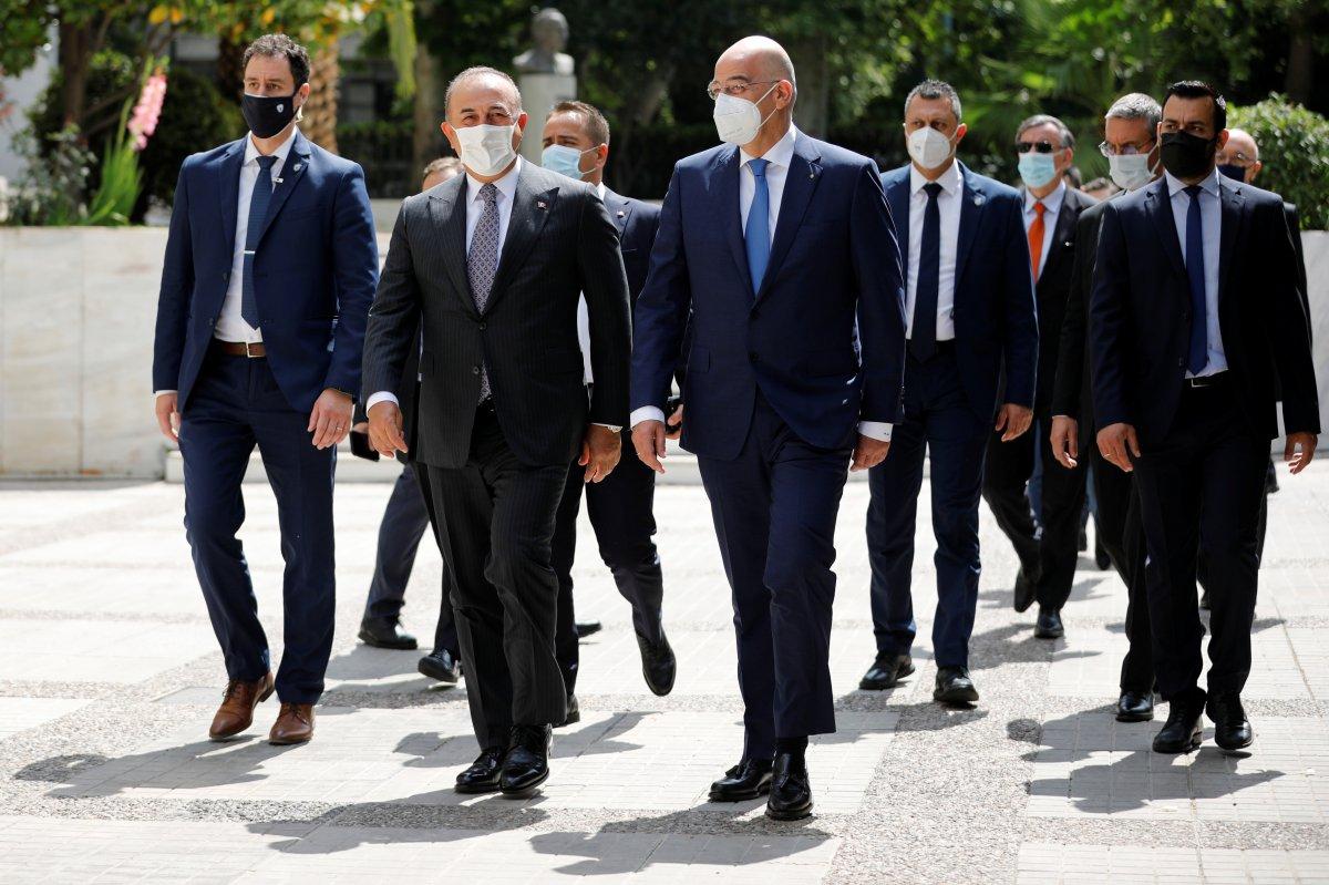 Mevlüt Çavuşoğlu'nun Yunanistan temasları