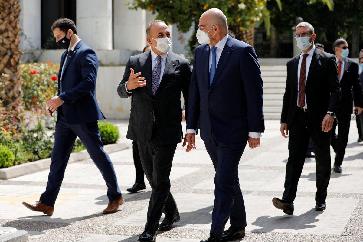 Mevlüt Çavuşoğlu'nun Yunanistan temasları