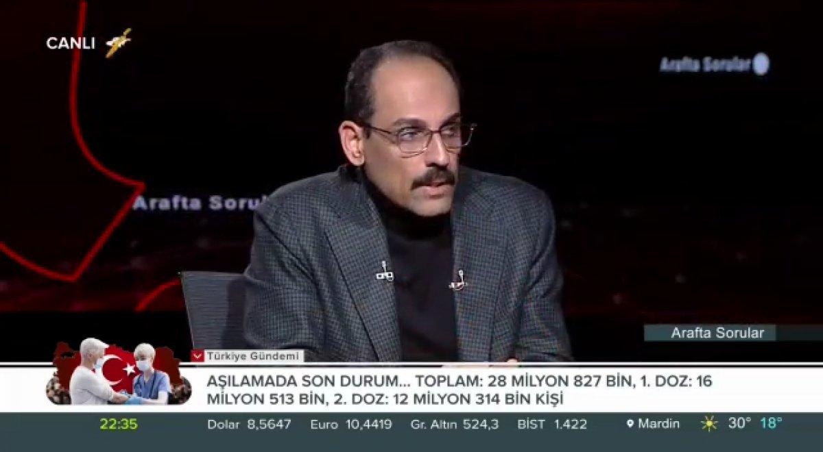 İbrahim Kalın, Esra Elönü'nün sorularını yanıtladı