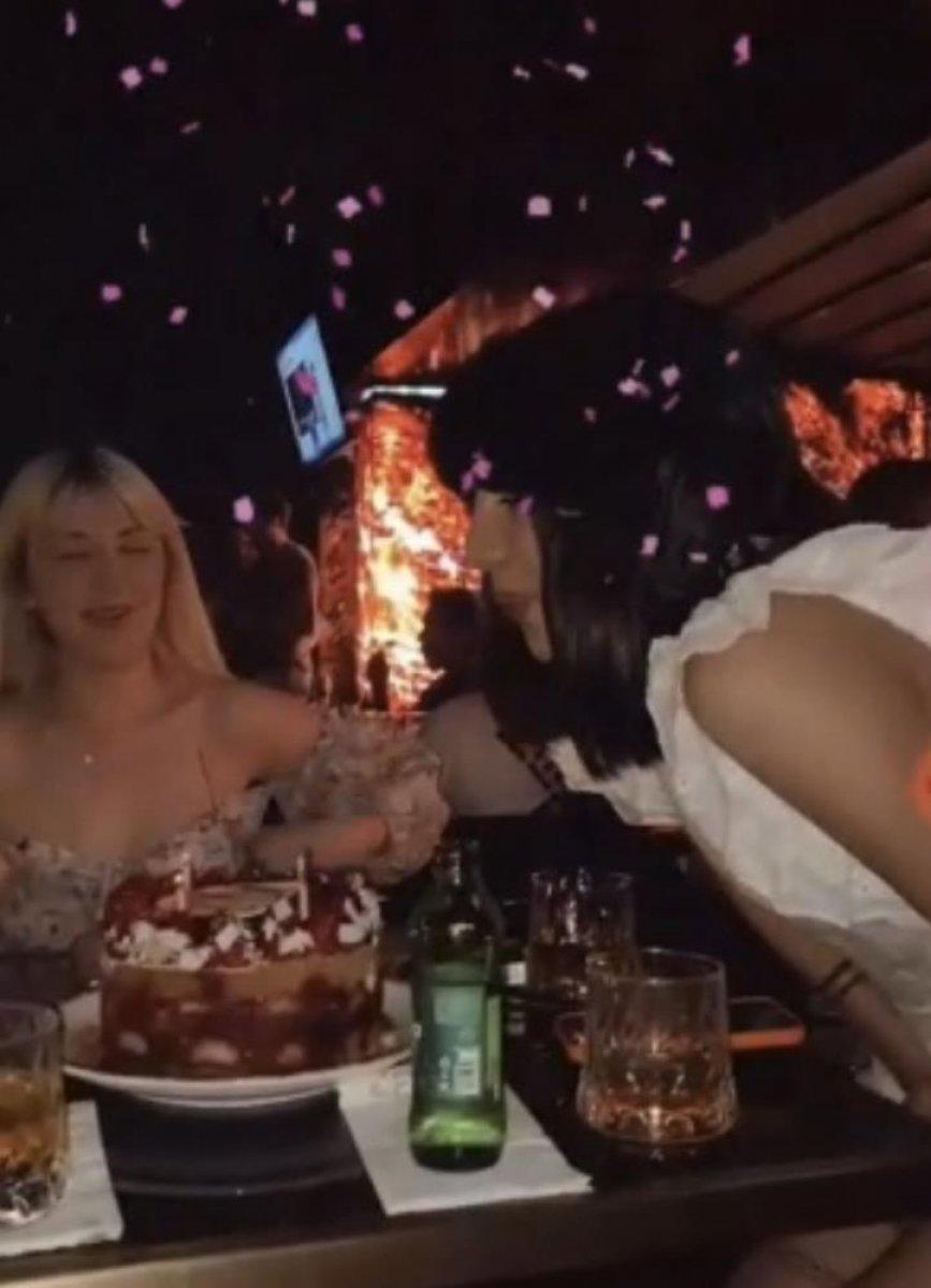 Harbiye'de kısıtlamaya rağmen doğum günü partisi düzenlendi