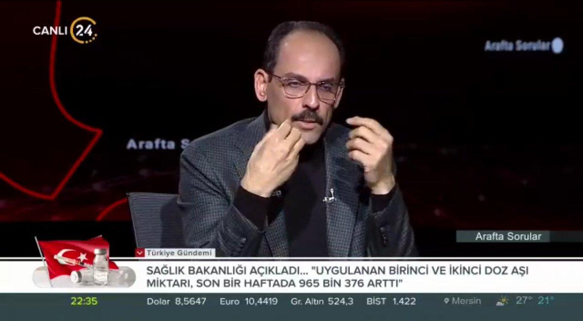 İbrahim Kalın, Esra Elönü'nün sorularını yanıtladı