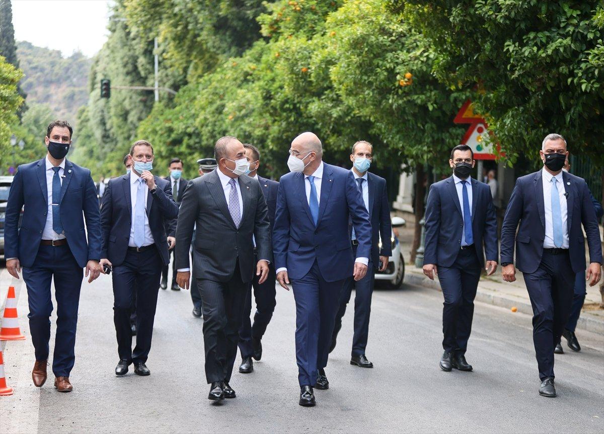 Mevlüt Çavuşoğlu'nun Yunanistan temasları