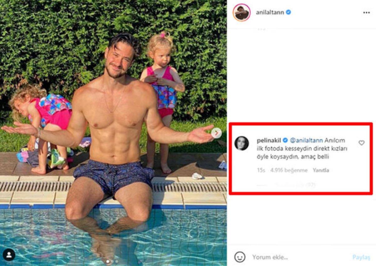 Pelin Akil, eşi Anıl Altan'ın paylaşımına kızdı