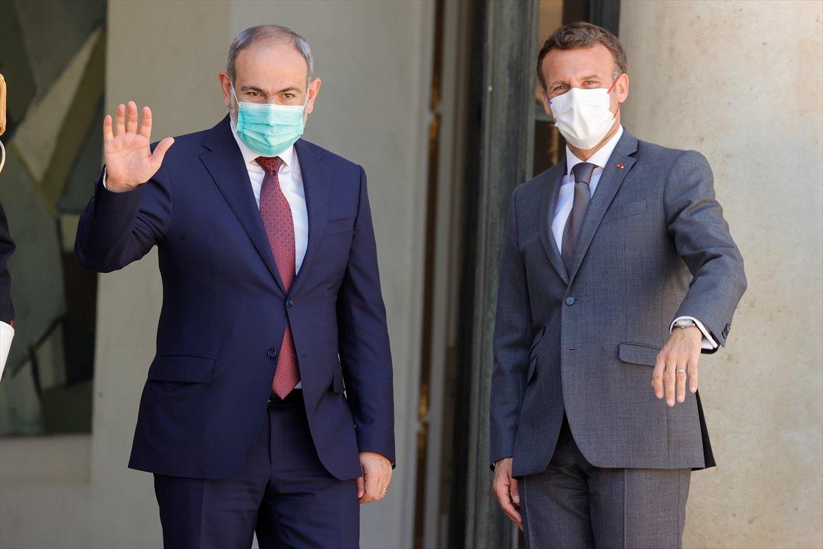 Emmanuel Macron, Nikol Paşinyan ile görüştü