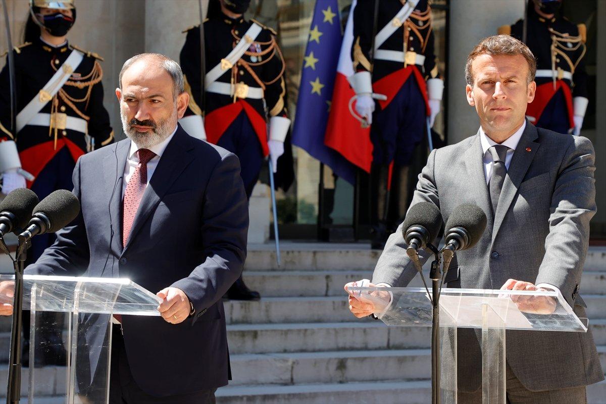 Emmanuel Macron, Nikol Paşinyan ile görüştü