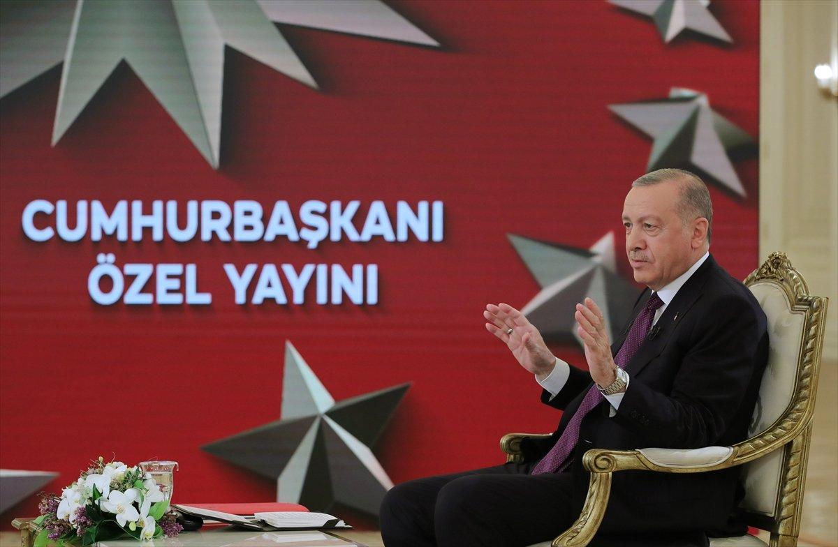 Cumhurbaşkanı Erdoğan: Müjde için cuma gününü bekleyin