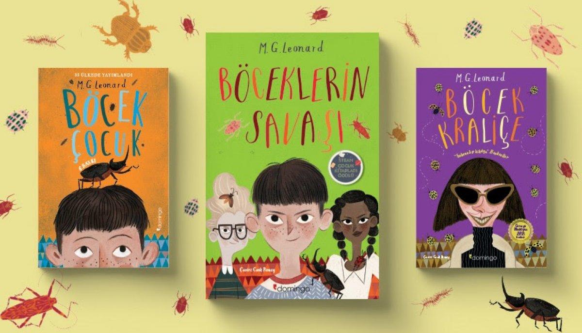 M.G. Leonard'ın Böcek Çocuk serisi 3. kitap