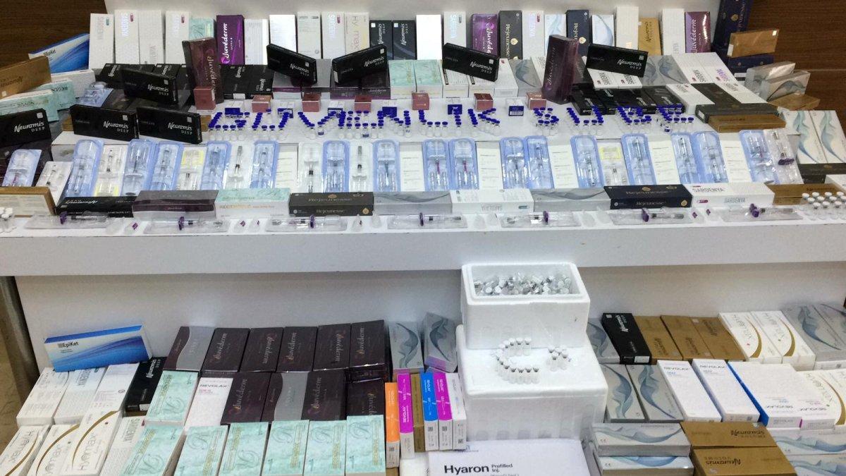 Beykoz’da, sahte botoks ilacı üreten şebekeye operasyon