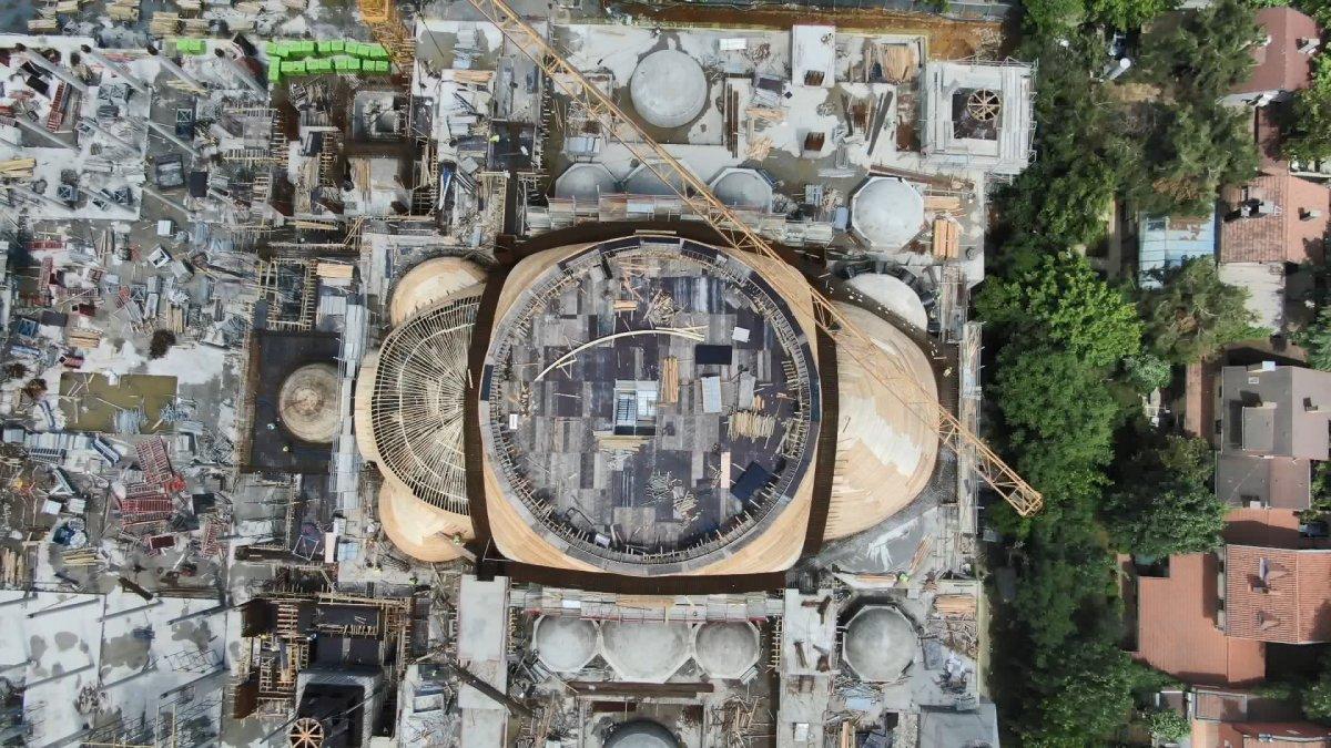 Barbaros Hayrettin Paşa Cami'nin yüzde 75'i tamamlandı