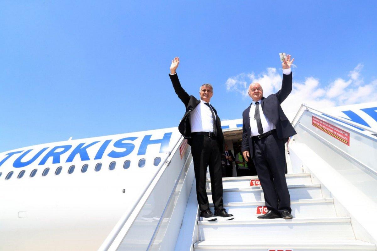 A Milli Takımımız Almanya'ya gitti