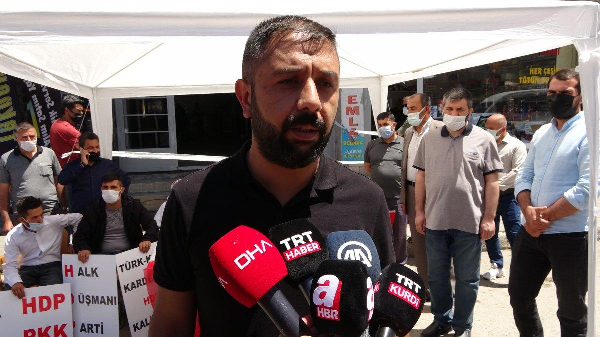 Muş’ta ailelerin evlat nöbeti devam ediyor