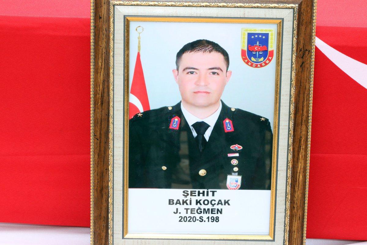 Şehit Jandarma Teğmen Baki Koçak, Yozgat'ta son yolculuğuna uğurlandı