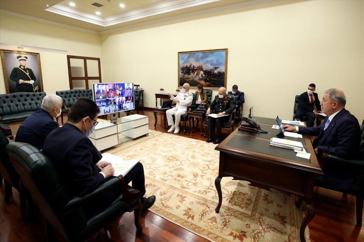 Hulusi Akar, NATO Savunma Bakanları Toplantısına katıldı