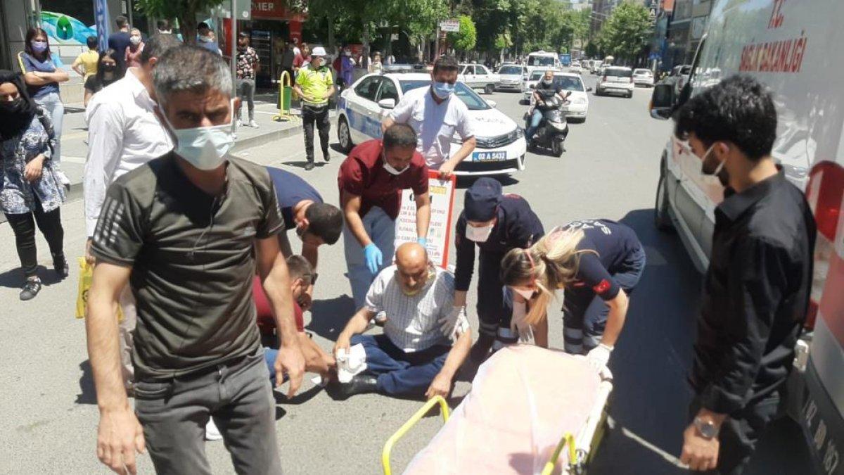 Adıyaman’da motosiklet yayaya çarptı