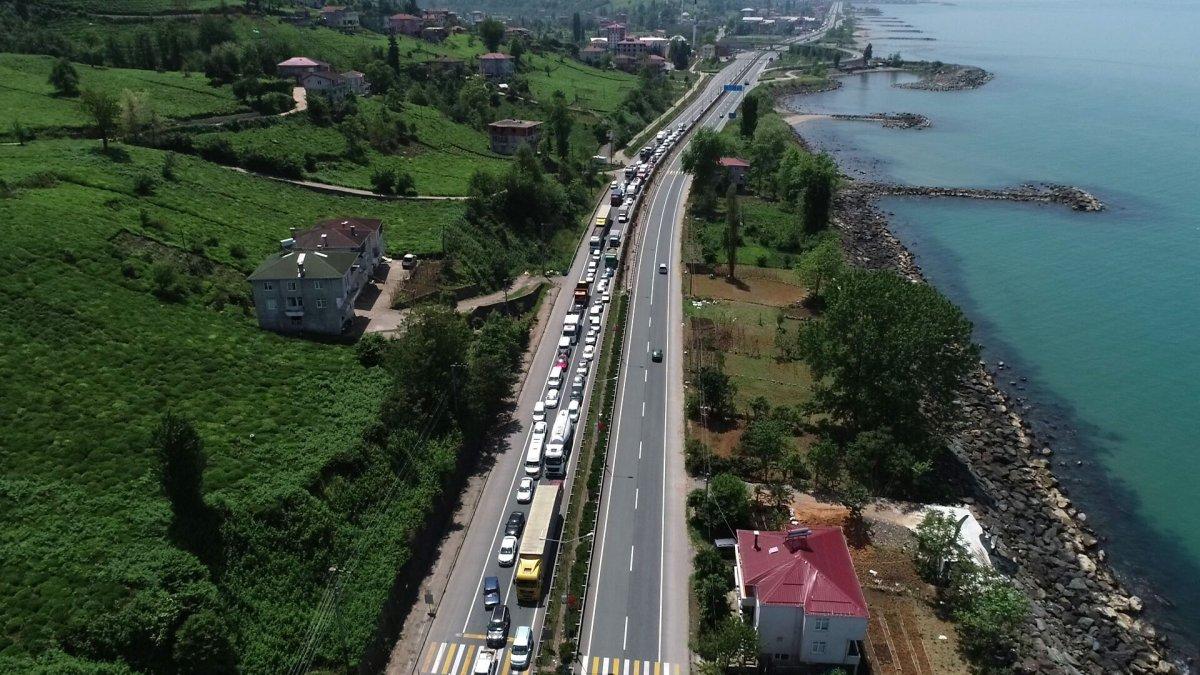 Rize'ye 40 bin kişi geldi, korkulan vaka artışı olmadı