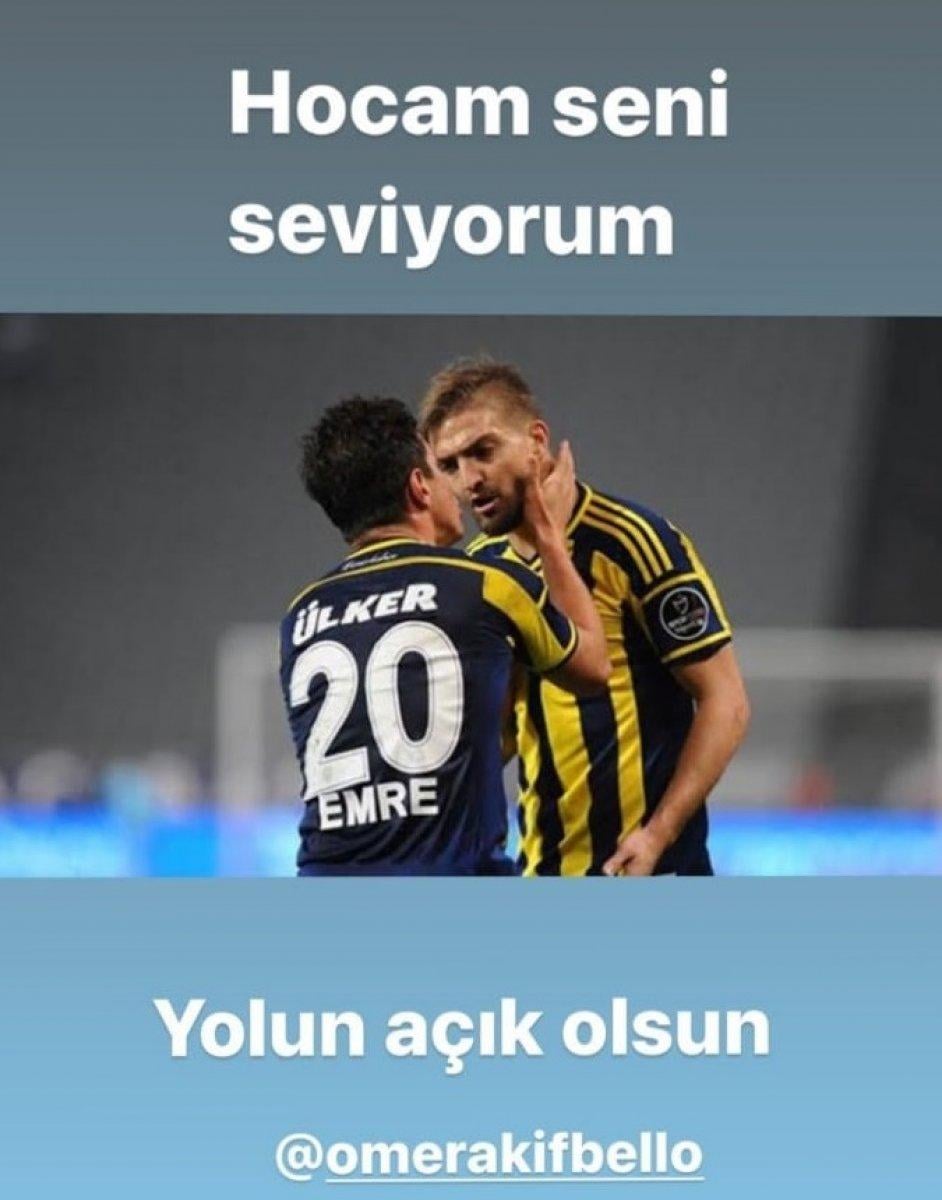 Caner Erkin: Yolun açık olsun hocam
