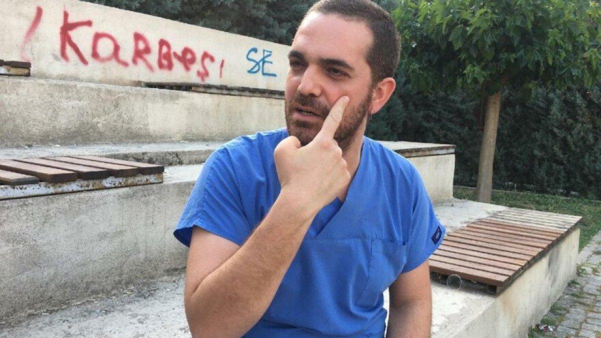 İzmir'de tedavi etmek istediği hastası tarafından darbedildi