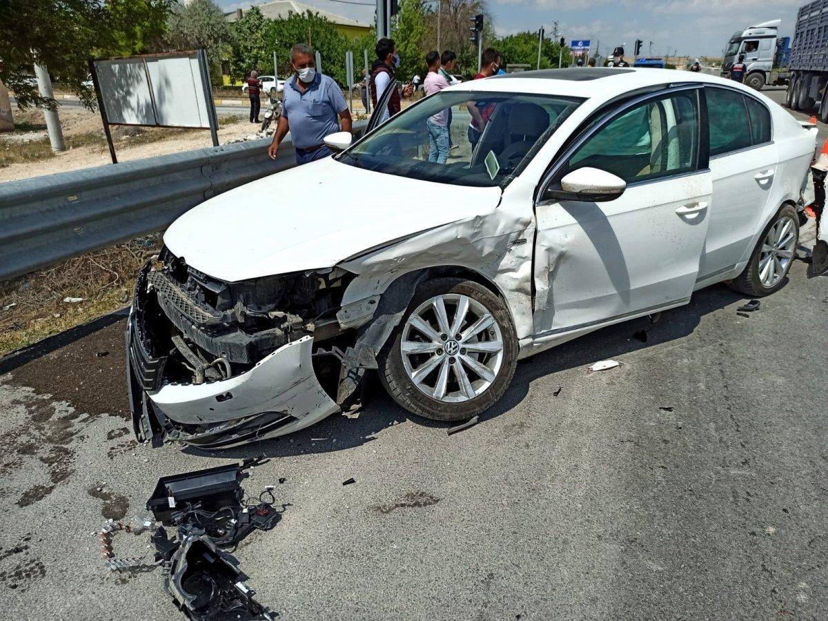 Aksaray’da trafik kazası: 3 yaralı