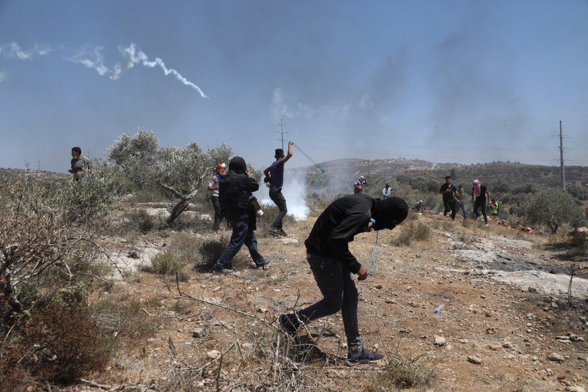 İsrail'den Nablus'taki protestolara müdahale