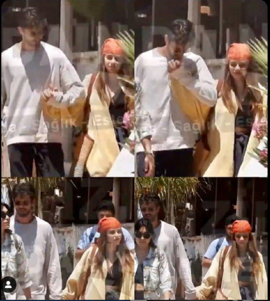 Serkay Tütüncü ve İlayda Alişan el ele