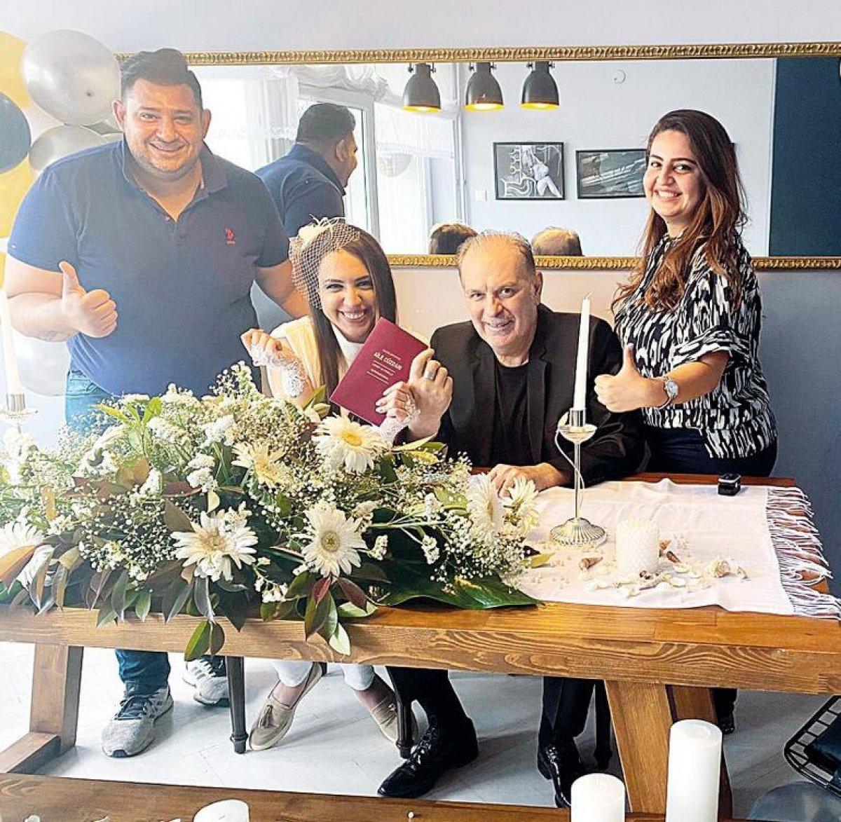 Burak Sergen ile Nihan Ünsal evlendi