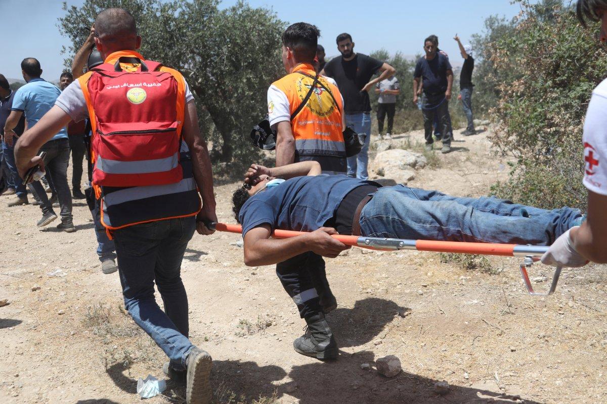 İsrail'den Nablus'taki protestolara müdahale