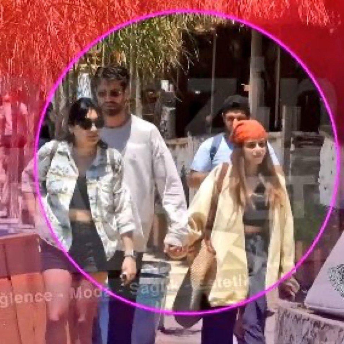 Serkay Tütüncü ve İlayda Alişan el ele