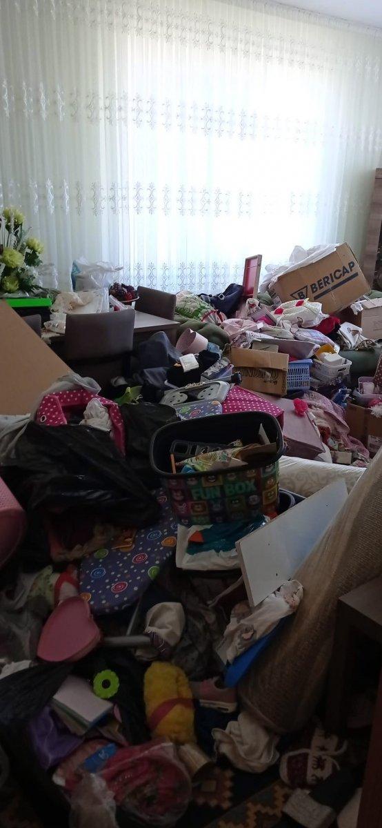 Konya’da 4 kadın hırsız girdikleri evi talan etti