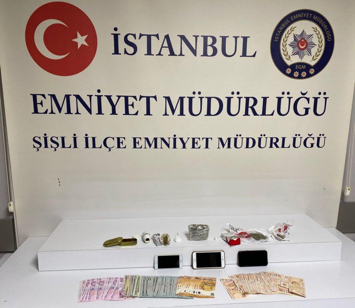 Şişli'de rezidansa uyuşturucu baskını