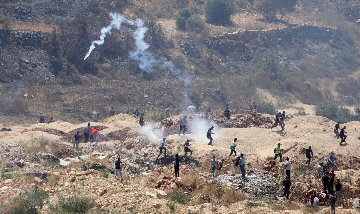 İsrail'den Nablus'taki protestolara müdahale