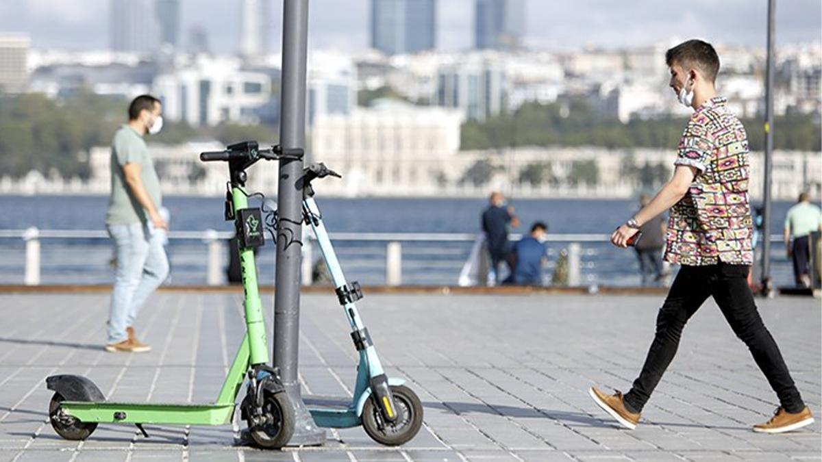 İstanbul'da elektrikli scooter kullanımına düzenleme getirildi 
