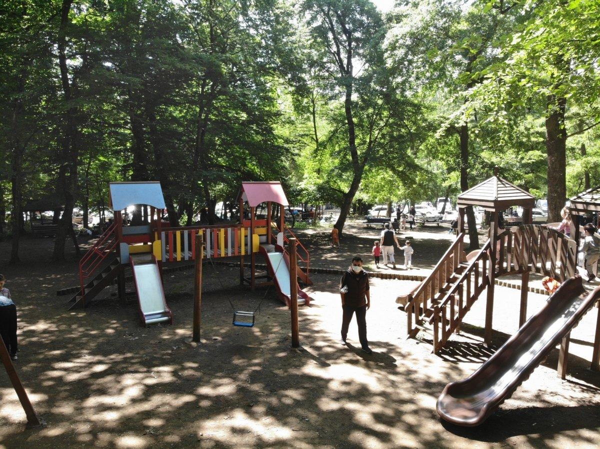 Belgrad Ormanı'nda kısıtlamasız ilk cumartesi yoğunluğu