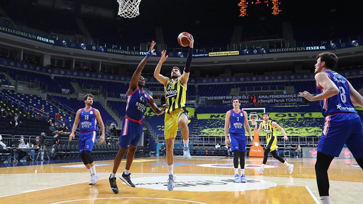 Anadolu Efes-Fenerbahçe serisinde ikinci maç