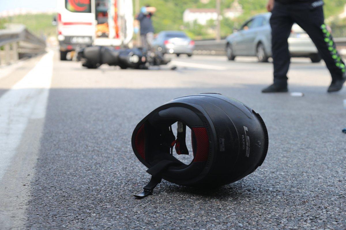 Kocaeli’de motosikletli gencin feci ölümü