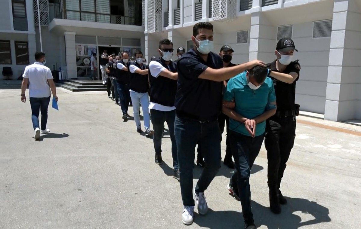 Mersin merkezli 14 ilde kamuyu 150 milyon TL zarara uğratanlara operasyon