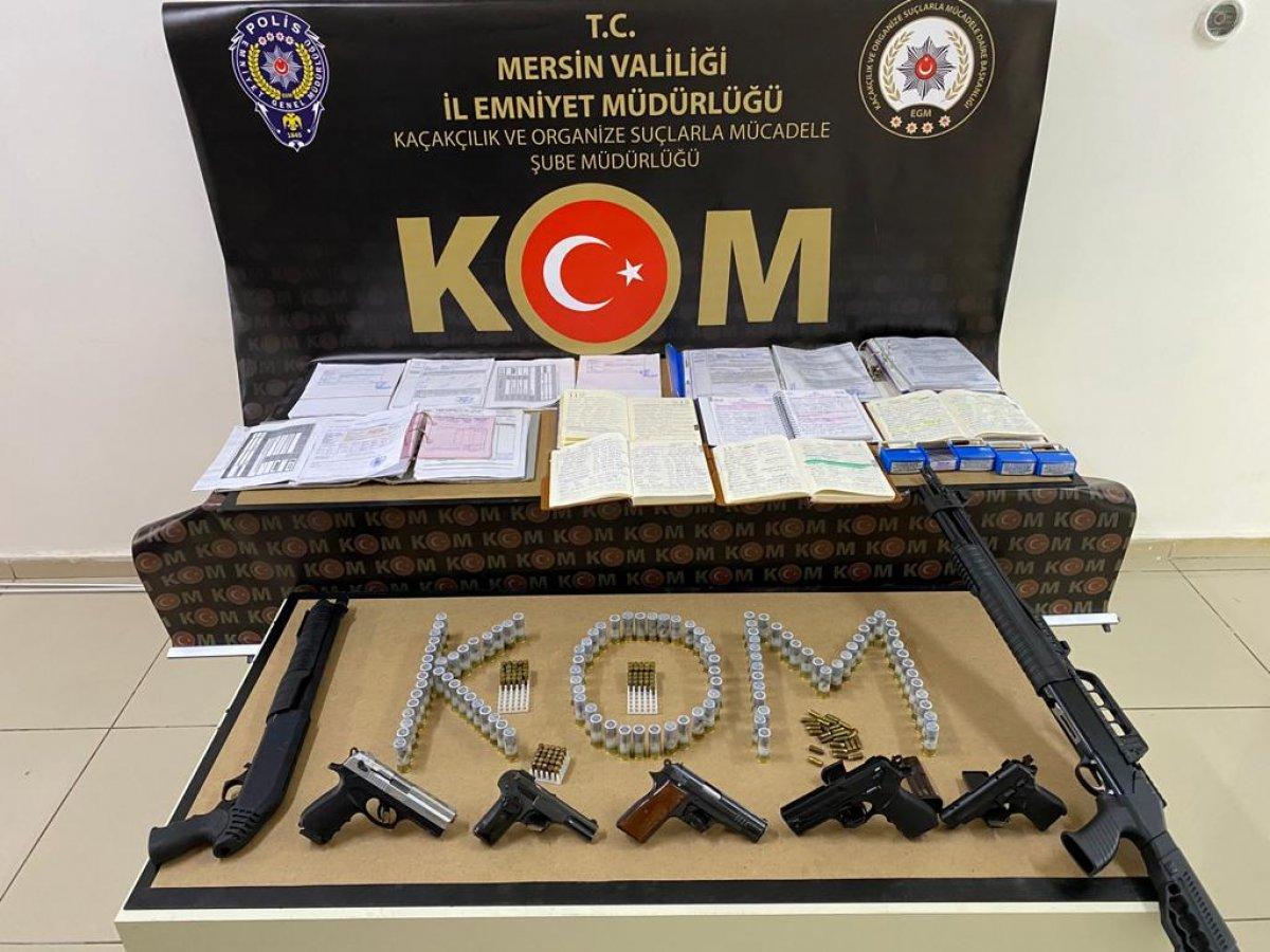 Mersin merkezli 14 ilde kamuyu 150 milyon TL zarara uğratanlara operasyon